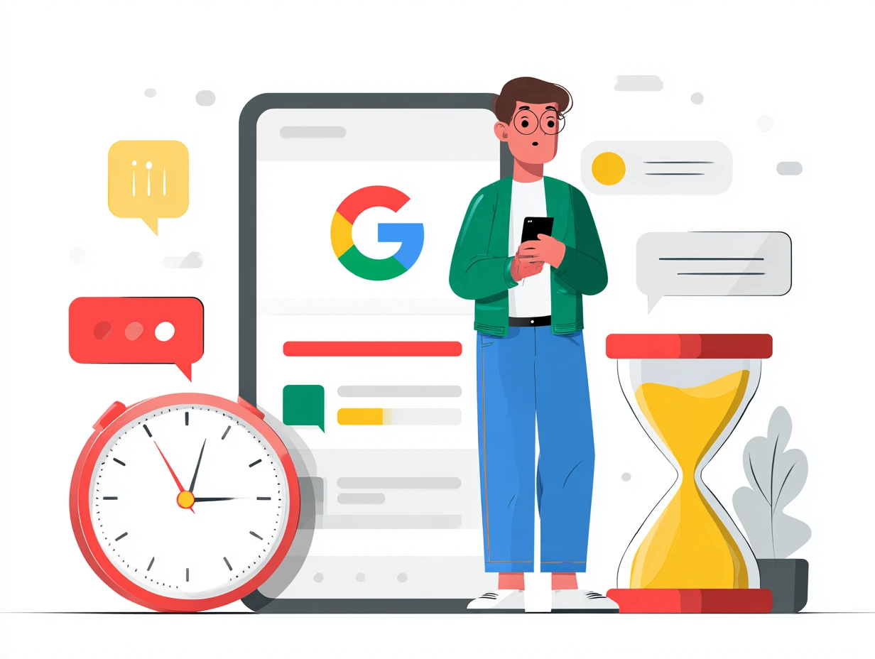 Wizytówka Google, czat w wizytówce Google